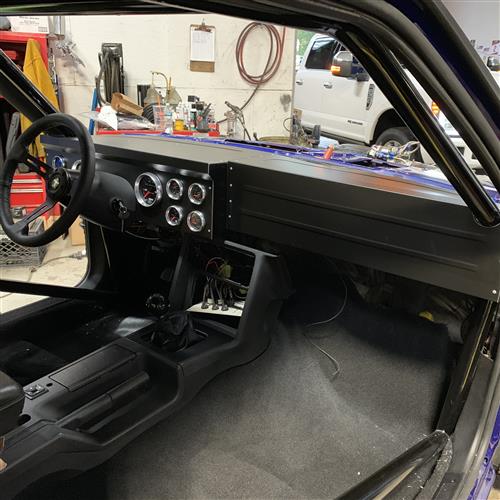 thumbnail image 2 of Auto Custom Carpets Black Molded Carpet Set For 1987-1993 Ford Mustang Hatchback - 4 Piece 2 of 6