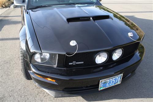 Ford Mustang Chin Spoiler (05-09) – LMR.com - LMR.com