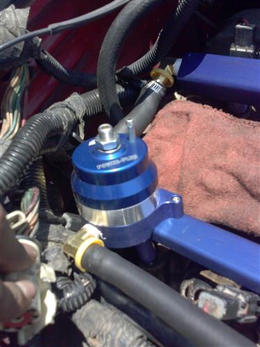 BBK Mustang Adjustable Fuel Pressure Regulator (86 93) 5 0