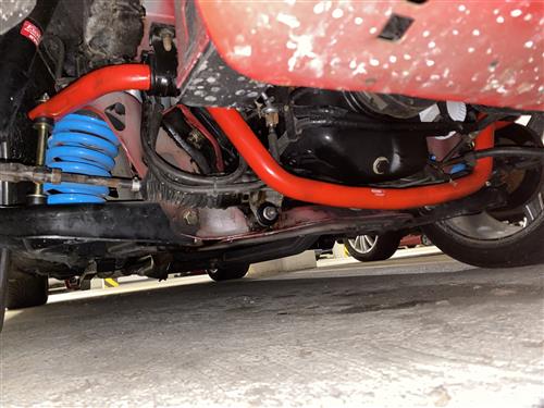 Eibach Front Adjustable Anti-Roll End Link Kit 15-17 Ford Mustang S550 / 15-20 Shelby GT350 main image 1