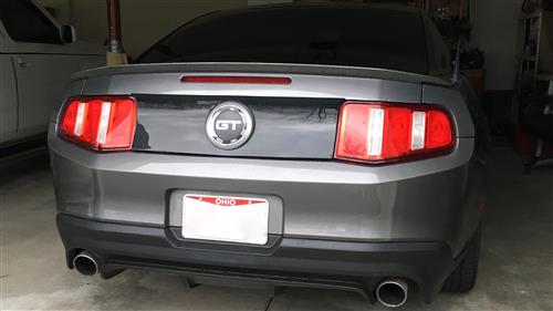 GT Styling GT4154 BlackOut Panel Fits 10-14 Mustang