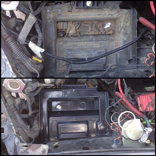 87 88 89 90 91 92 93 MUSTANG BATTERY TRAY HARDWARE KIT