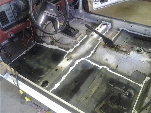 Mustang Floor Pan Kit 