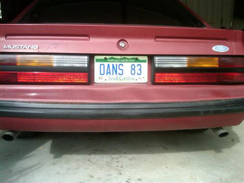 1984 Ford mustang tail light #5