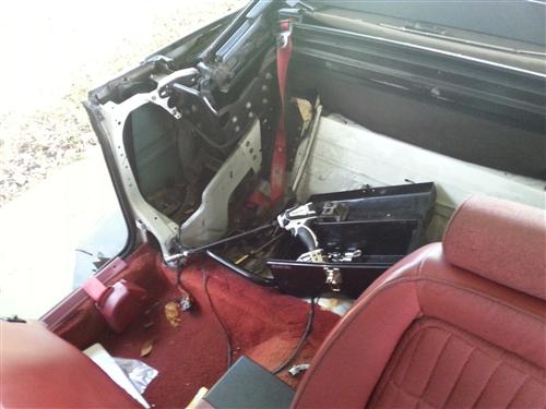 1989 Mustang Convertible Rear Window Replacement