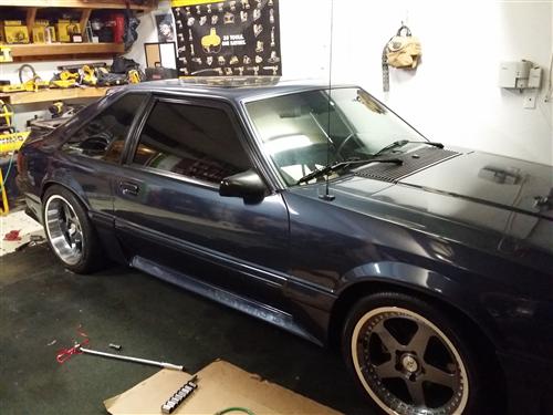 Mustang Saleen SC Wheel - 18x8.5 Gun Metal w/ Mirror Lip ...