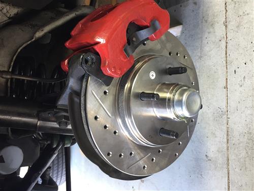 Mustang C-Tek Front Brake Rotors - 11