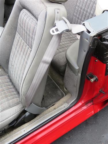 1992 Mustang Gt >> Mustang Front Seat Belt Set - Smoke Gray (87-89) - LMR 1992 Mustang Gt >> Mustang Front Seat Belt Set - Smoke Gray (87-89) - LMR