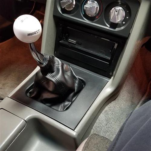 Mustang Simulated Leather Shifter Boot & Bezel Kit (87-93)