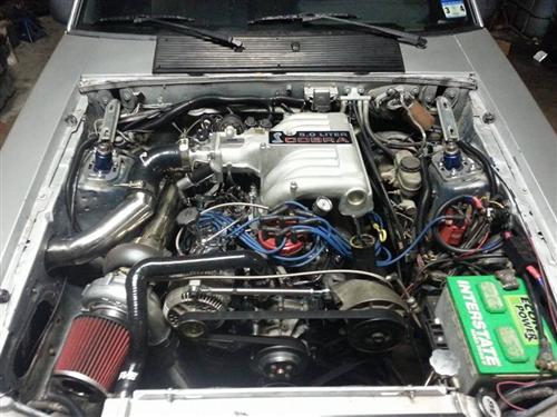 1986 Ford mustang turbo kit #9