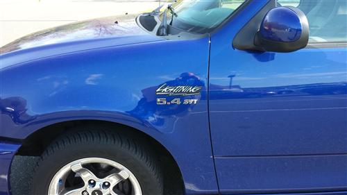 F-150 SVT Lightning SVT Tailgate Emblem (1995) - LMR