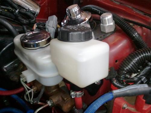 McLeod 2015+ Ford Mustang Steel Braided Hydraulic Clutch Line