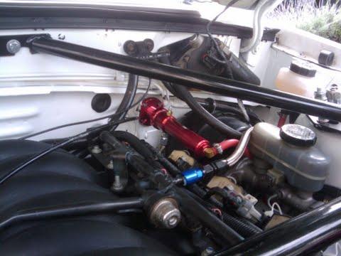 McLeod 2015+ Ford Mustang Steel Braided Hydraulic Clutch Line main image 1