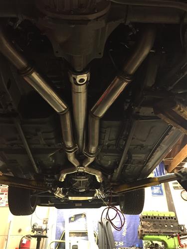 mustang full exhaust system