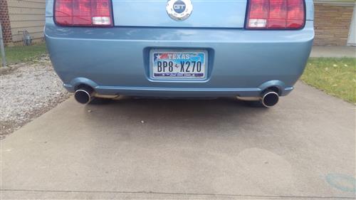 05-10 Mustang Pypes Performance Axle Back System VIOLATOR SFM60V