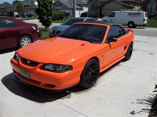 Adjust headlights 1996 ford mustang #4