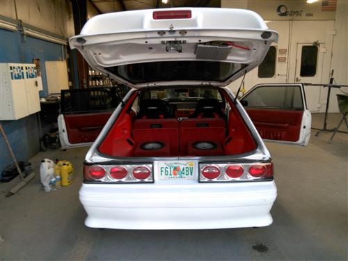 Sve Mustang Euro Altezza Tail Lights Clear Chrome 87