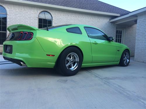 SVE Mustang Drag Wheel 15x10 Chrome 05 14 LMR