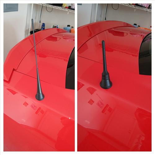 SVE Mustang Antenna Black Billet (1014)
