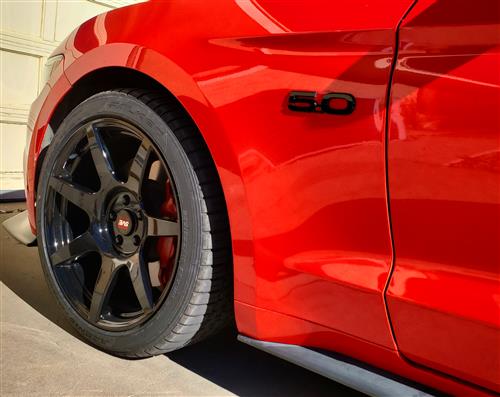 SVE Mustang R350 Wheel Kit - 19x10 - Gloss Black (15-20)