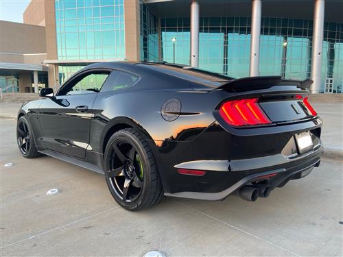 SVE Mustang R355 Wheel & Tire Kit - 19x10/11 - Gloss Black (15-20 ...