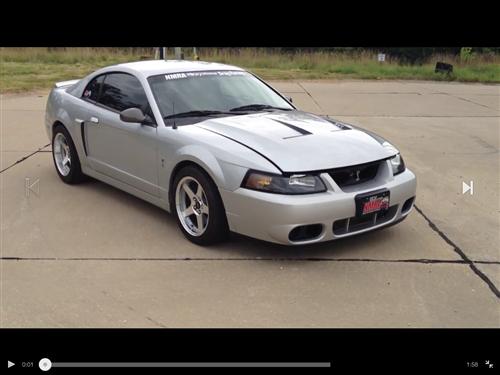 Mustang Staggered Deep Dish 03 Cobra Wheel & Tire Kit Machined - 17x9 ...